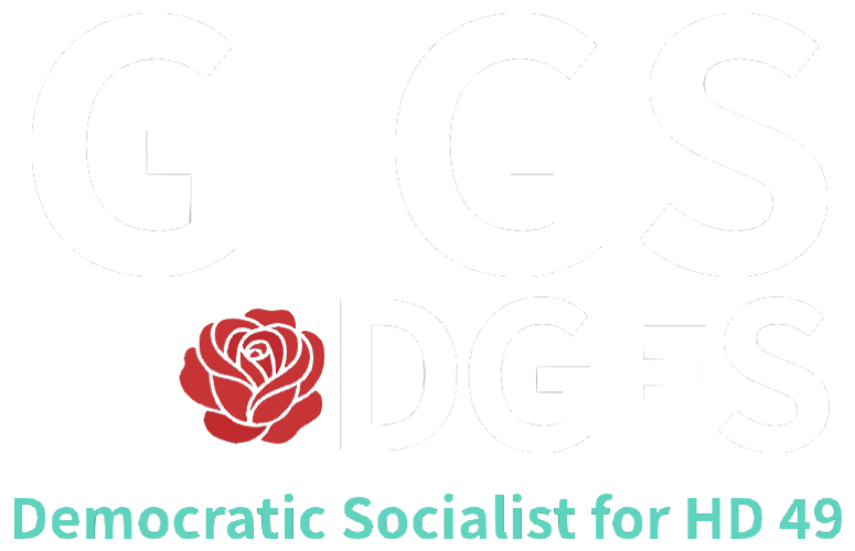Gigs Hodges: Democratic Socialist for HD 49